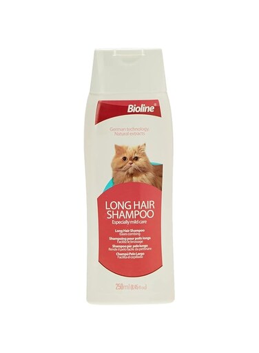Bioline Long Hair Shampoo Cat, 250 Ml