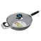 KAWASHI Wokpan with Glass Lid 26cm KRWA-26G-1