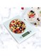 Digital Food Scale Multi-Functional Kitchen Scale and Baking Scale   Ultra Slim with Large LCD Display Premium Plastic and Glass Food Scales   11lb/5kg with 0.1oz/1g - PR81005