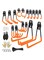 Garage Organization,24 Garage Hooks, Pack Steel Heavy Duty Garage Storage Hooks with Anti-slip Coating, Utility Garage Wall Mount Hooks for Garden Tools, Ladders, Bulky Items (Orange)