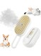 SWIUKPHE 3 in 1 Steamy Hair Brush with Steamer, Suitable for Cats, Dogs, and All Pets, White
