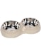 Pawsitiv Classic Dinner Set Beige M+M350ml+ 350ml