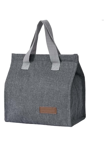 SWIUKPHE Lunch bag, Insulated Lunch Bag for Women Men Large Lunch Box Container Reusable Leakproof Tote for Office, Work, School, Beach or Travel (Grey)