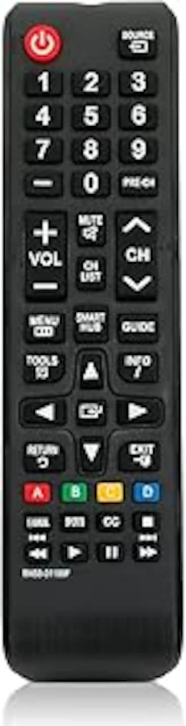 AIDITIYMI New BN59-01199F Generic Replaced TV Remote Control fit for Samsung LED HDTV 7500 9500 6200 6520 series UN32J5205 UN40JU6700 UN48JU6700 UN55JU6700 UN65JU6700 BN5901199F
