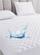 Extra Deep Quilted Mattress Bed Protector Topper Fitted Cover 100X200+20cm