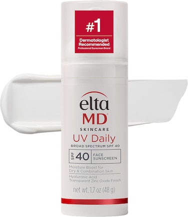 EltaMD UV Daily Facial Sunscreen Broad-Spectrum SPF 40, 1. 7 oz