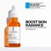 La Roche Posay 12% Pure Vitamin C Anti-Aging Face Serum with Hyaluronic Acid &amp; Salicylic Acid; Boosts Skin Regeneration and Reduces Appearance of Wrinkles 30ML  (Pack of 2)