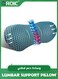Lumbar Support Pillow Ergonomic Memory Foam, Relieve Back Pain, CMFY Breathable &amp; Detachable &amp; Washable, Perfect for Office Chairs, Car Seats, Home (Blue)