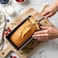36cm Non-Stick Loaf Pan for Baking Bread &amp; Cake &ndash; Heavy Duty Carbon Steel Rectangular Bread Tin, Easy Release, Oven Safe Bakeware Mold, Durable Baking Tray for Home &amp; Professional Use