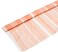 Ideal Pack Table Sheets, Orange &amp; White