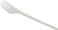 Ideal Pack Plastic Fork, Pack of 50pcs, White Cutlery