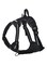 Amazon Basics No-Pull Adjustable Soft Padded Dog Vest Harness with Reflective Stripes, Black, Small