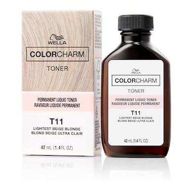 Colorcharm Wella Hair Toner T11 Royal Blonde, 1.4Fl. Oz