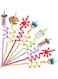 Lidmada 25 Reusable Art Painting Straws for Sip and Paint Birthday Party Supplies Favors,Welcome Back to School Party Supplies Gift with 2 Cleaning Brushes