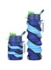 YHRY Silicone Collapsible Water Bottle, 500ml Portable Water Bottle, Foldable Sports Cups with Carabiner, Leak Proof Reusable BPA Free Water Bottle for Outdoor Activities Travel