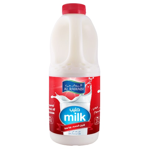 Al Rawabi Low Fat Milk, 2L