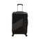 GIORDANO Logo Series Carry-On Small Cabin Suitcase Black, ABS Hard Shell Lightweight Durable 4 Wheels Luggage Trolley Bag 20" With Secure 3 Digit Number Lock.
