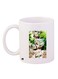 Cartoon Printed Coffee Mug White/Green/Beige