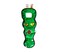 Outward Hound Tough Seamz Tug Gator Grn LG