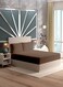 Linen King Plain Fitted Elastic Bedsheet with 2 Pillow Case 200 x 200 Cm Coffee Brown