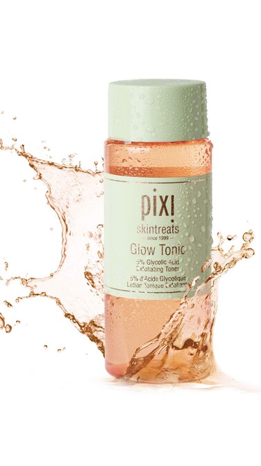 Pixi Glow Tonic Balancing Face Toner Glycolic Acid Toner for Radiant Skin Daily Brightening Toner (3.4 fl oz / 100 ml, Toner)