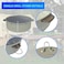 Portable Mini Fire Pit Camping Round Heating Stove with Handle