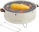 Portable Mini Fire Pit Camping Round Heating Stove with Handle