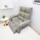 Portable Folding Chair Single Floor Lazy Sofa with Handle Adjustable Back
