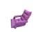Portable Folding Chair Single Floor Lazy Sofa with Handle Adjustable Back
