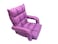 Portable Folding Chair Single Floor Lazy Sofa with Handle Adjustable Back