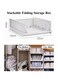 Wardrobe Storage Cabinet, Stackable And Foldable Wardrobe Storage Box, T-shirt Storage Container