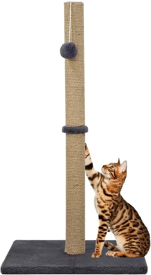 Tall cat scratching post for kittens and adult cats Durable and stable cat tree activity center