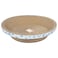 Cat scratcher with Recyclable, Round Shape, Durable and Reversible, Cardboard for indoor, Rest, Play &amp; Grind Claws, Scratching box with Catnip, Furniture Protection, Small to Large Cats 49cm (Blue)