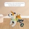 Dog wheelchair for back legs, Adjustable pet wheelchair with Two back wheels and chest support, Pet mobility aid for Aging and Injured dogs, Suitable for small pets 40.5 cm S (Green)