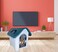 Dog House with Sunroof, Metal Main Door, Secure Locks, Durable and Sturdy, Dog Kennel with Liftable Roof, Window, Waterproof and Light Weight, Dog Shelter for Indoor &amp; Outdoor, Small Dog, 76cm (Blue)