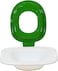 Cat Toilet Training System with ABS Materials, Durable and Recyclable, Pet Toilet Training Kit for Indoor cats, Reusable, Easy to clean and Washable, Suitable for Standard Toilets, 40 cm (Green)
