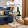 Cat tree tower with Basket, Handwoven Nest Basket, Large Top Perch, Indoor cat tree for all ages and sizes, Natural sisal pillar, Soft plush cushion, and Thickened base 53 cm (Beige)