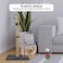 Cat tree scratching post with Faux Fur Feather Mouse, Hanging ball, Durable sisal rope, and Smooth plush cover, Scratch-resistant activity center, Ideal for indoor cats 75 cm (Grey)