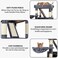 Cat tree tower with Wide perch, Scratching board, Cozy hammock, Cat turntable toy, Multiple cat condo, and Bottom large hammock, Multi-level cat tree for indoor cats 190 cm (Dark-grey)