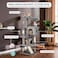Multi-level cat tree with Roly Poly cat toy, Plush perches, Dangling toys, Sisal scratching post, and Double cat condos, Durable &amp; Stable activity center for Indoor cats Grey(140 cm)