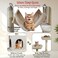 Multi-level cat tree with Hammock, Wide top perches, Multi-scratching posts, and Wide platform, Indoor cat tree tower with Condo, Grooming self brush, Soft fabric, and for all ages 145 cm (Beige)