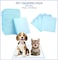 Pee pads for Dogs and Cats, Absorbent Pet training pad with 5-layer, 33x45.5 cm (S), Disposable pad, Soft &amp; Comfortable, Quick dry pad for small pets, and Travel-friendly, 100 Pieces of 1 pack (Blue)