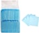 Pee pads for Dogs, Absorbent, 45x60 cm (M), Disposable pad with 5-layer thickness, Soft &amp; Comfortable, Quick dry pads for Small to medium pets, Leak-Proof and Portable, 50 Pieces of 1 pack (Blue)