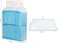 Pee pads for Dog, Absorbent Pet training pad, 60x60 cm (L) Disposable pad with 5-layer thickness, Soft &amp; Comfortable, Quick dry pad for Small to Large pets, Portable pads, 40 Pieces of 1 pack (Blue)