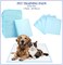 Pee pads for Dog, Absorbent Pet training pad, 60x60 cm (L) Disposable pad with 5-layer thickness, Soft &amp; Comfortable, Quick dry pad for Small to Large pets, Portable pads, 40 Pieces of 1 pack (Blue)