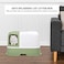 Enclosed cat litter box for indoor cats, Durable plastic cat litter box with Corridor type, Drawer design, Portable handle, Deodorant filter, and Litter scoop, Easy to clean 58 cm (Green)