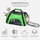 Pet carrier bag with Breathable mesh, Portable, Easy handle and Adjustable shoulder strap, Pet travel bag for cats &amp; small dogs, Comfortable mat and Storage pocket, Ideal for Outdoor, 42 cm (Green)