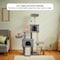 Cat tree tower for indoor cats, Multi-level cat tree tower with Soft plush perch, Cozy hammock, Hanging ball, Sisal scratching post, Double condos, and Scratching board 147 cm (Grey)