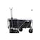 Berry 80Kg Foldable Heavy Duty Outdoor Trolley Utility Transport Cart - Black