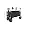 Berry 80Kg Foldable Heavy Duty Outdoor Trolley Utility Transport Cart - Black